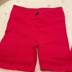 Hot pink shorts